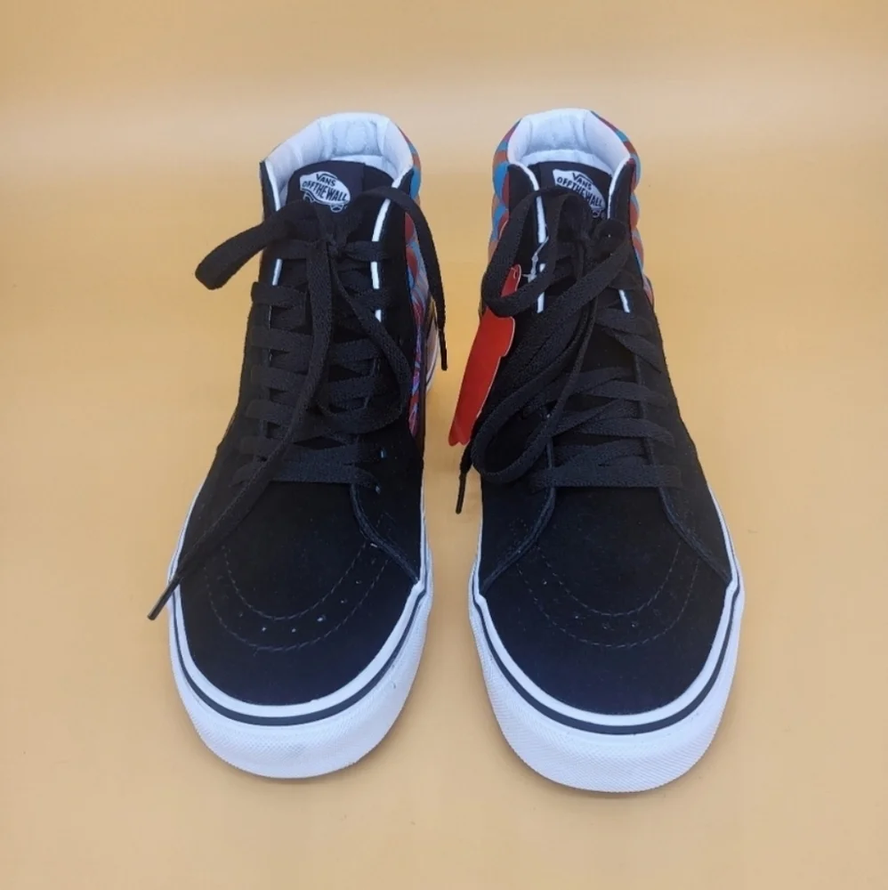 New Vans Retro Mart SK8 Hi Shoes Women's Size 10.5 - Picture 2 of 7